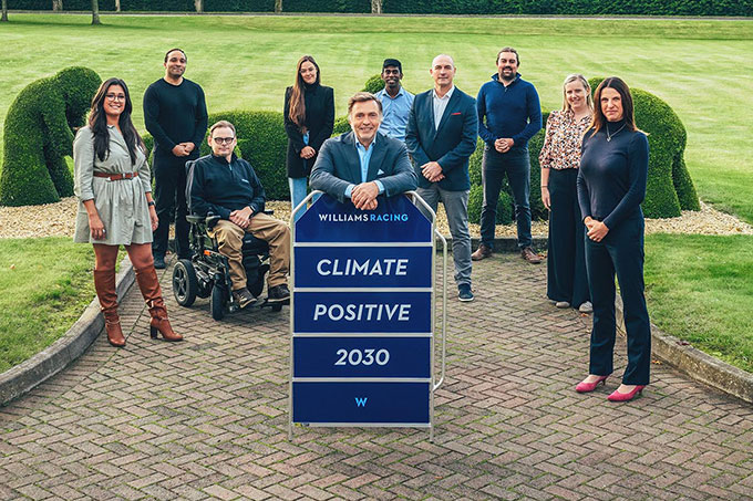 Williams team sets 2030 climate (…)