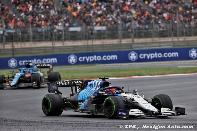 Russell : Williams F1 a des problèmes