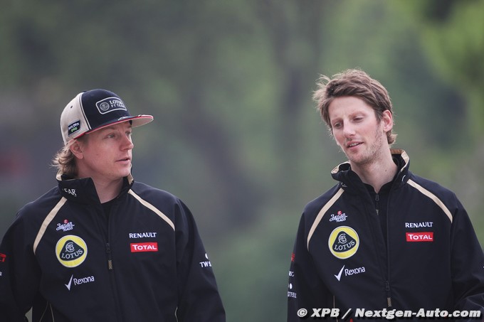 Grosjean révèle le premier message (…)