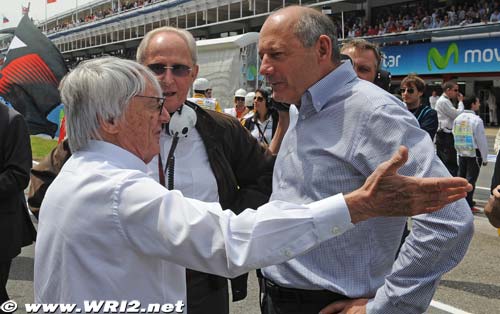 Ecclestone stole F1 from teams - Dennis