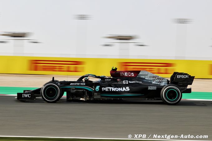 Bottas a commencé au Qatar avec (…)