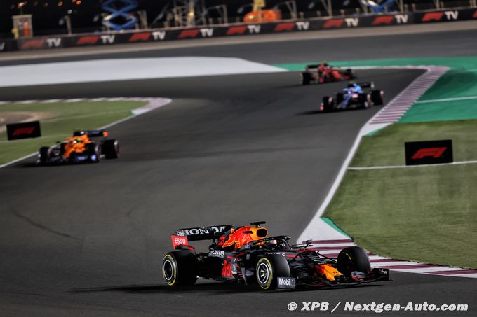 2e au Qatar, Verstappen n'avait pas