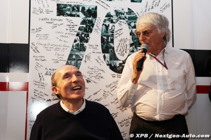 Ecclestone : Frank Williams 'aimait