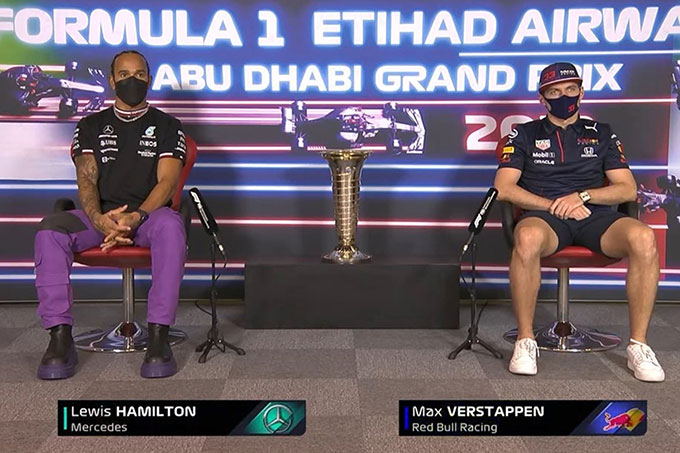 Verstappen et Hamilton restent zen (…)