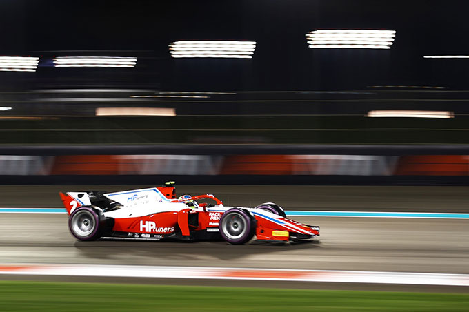 F2, Abu Dhabi, Qualif : Pole position