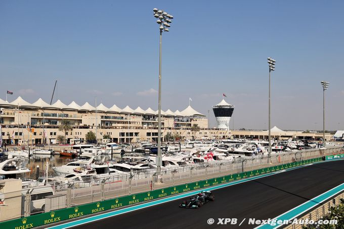 Abu Dhabi, FP3: Hamilton tops final