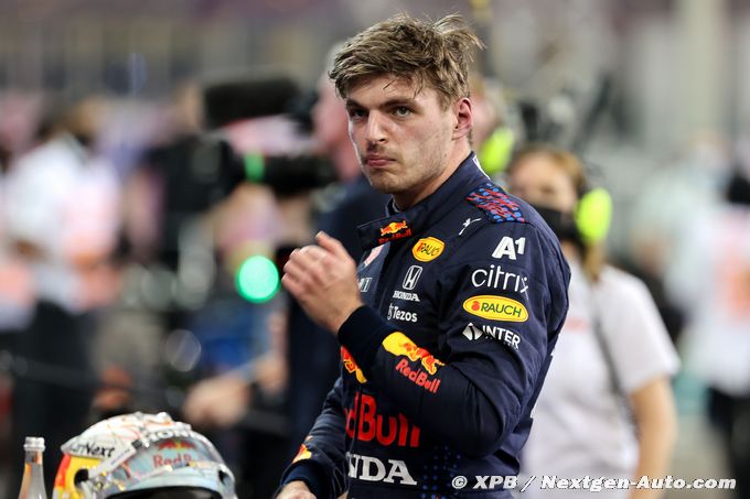 Verstappen : Hamilton n'admettra