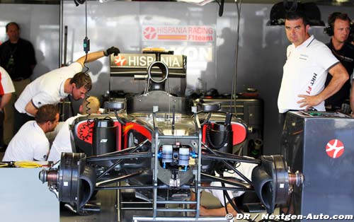 HRT to use old car for first 2011 test