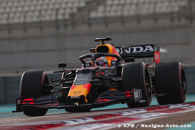 Le champion du monde Verstappen (…)