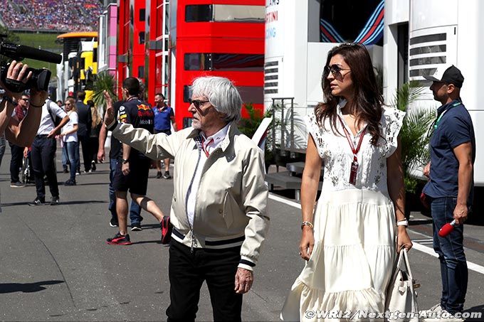 Ecclestone confirms wife in running for