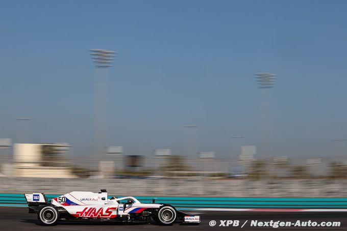 Essais de Yas Marina, J2 : Une Haas (…)