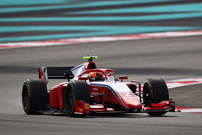 Essais F2 de Yas Marina, J1 : Daruvala