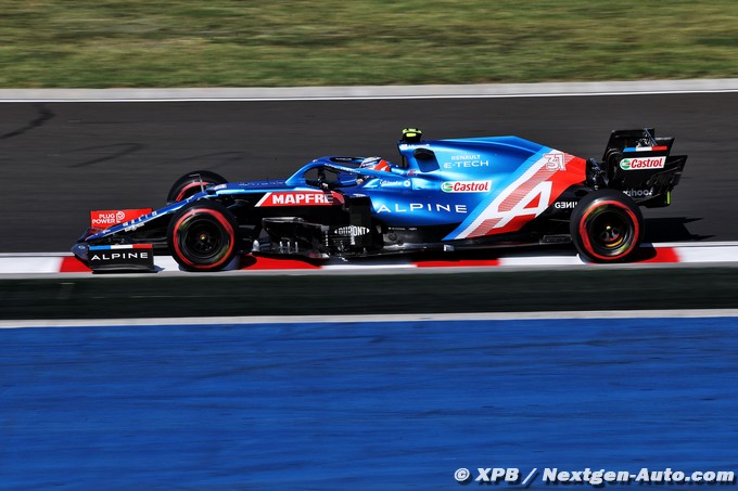 Alpine F1 : Ocon était bien plus à (…)