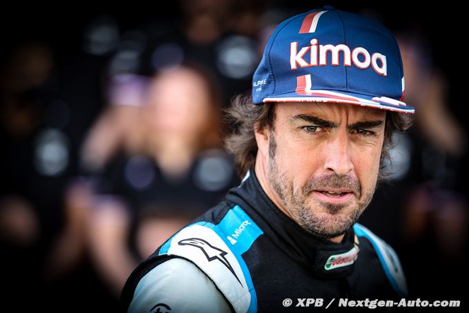 Alonso s'est empressé de féliciter