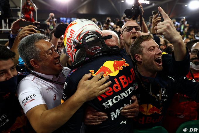 Honda félicite Red Bull pour s'être