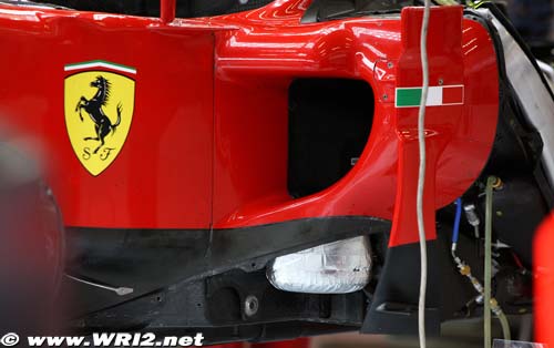 2011 Ferrari passes monocoque crash