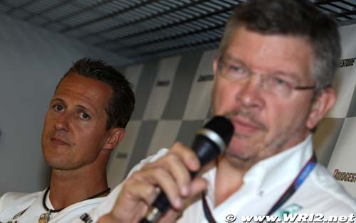 Schumacher struggled without top (…)