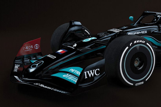 Développer la nouvelle Mercedes F1 (...)
