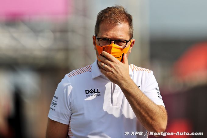 McLaren F1 n'est pas 'prête