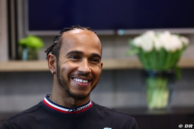 Hamilton in 'form of his life'