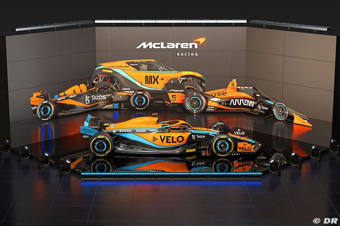 McLaren F1 présente sa F1 de 2022, (…)