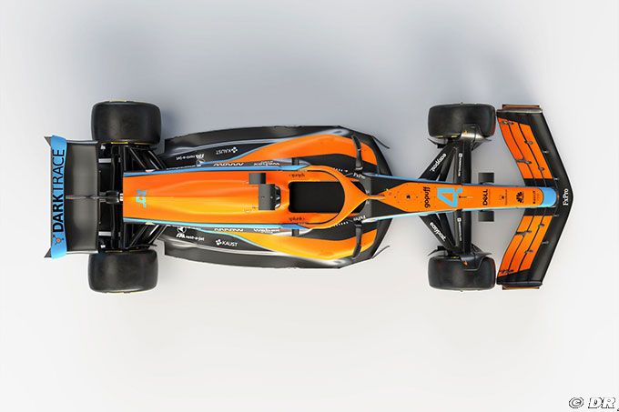 McLaren F1 cache encore les 'zones