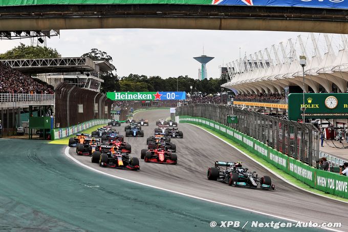 Officiel : Trois Sprints F1 en 2022, (…)