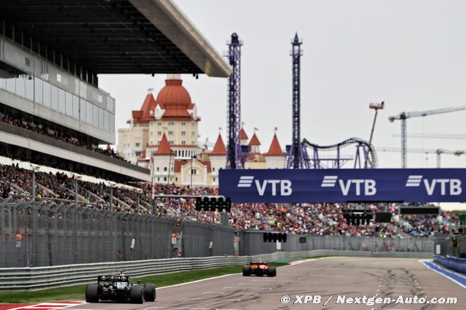 GP de Sotchi : La F1 'surveille