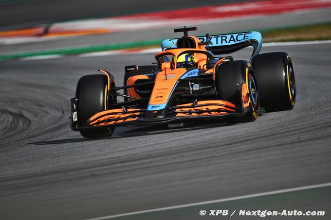 Essais F1 à Barcelone, J1 : Norris (…)