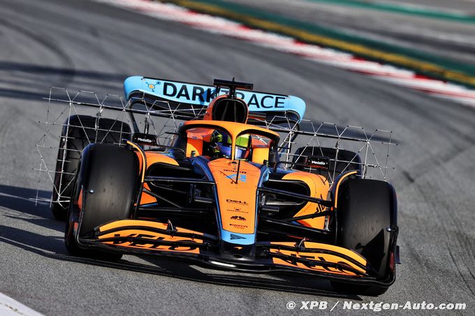 Barcelona F1 test, Day 1: Norris (…)