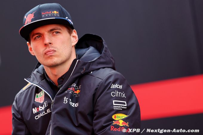 Verstappen juge 'inacceptable'