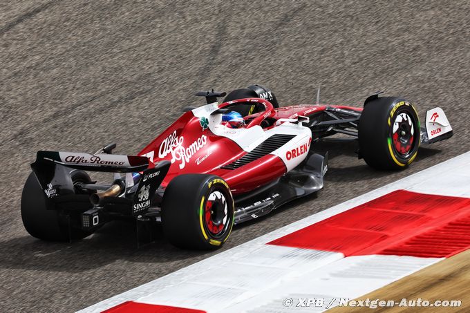 La matinée de Bottas et Alfa Romeo (...)