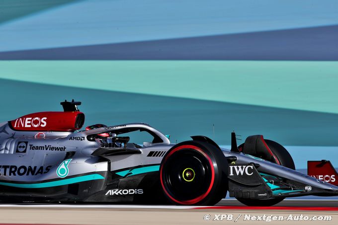 Mercedes F1 : La solution des pontons