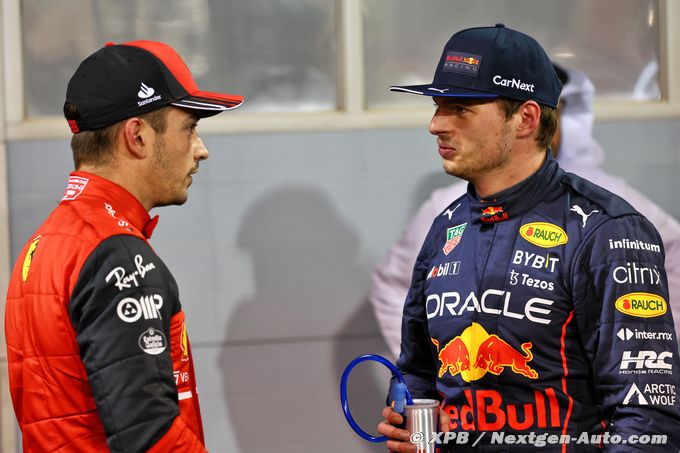 Verstappen et Leclerc se méfient (…)