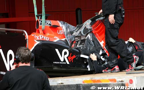 Di Grassi shunt halts Virgin [updated]