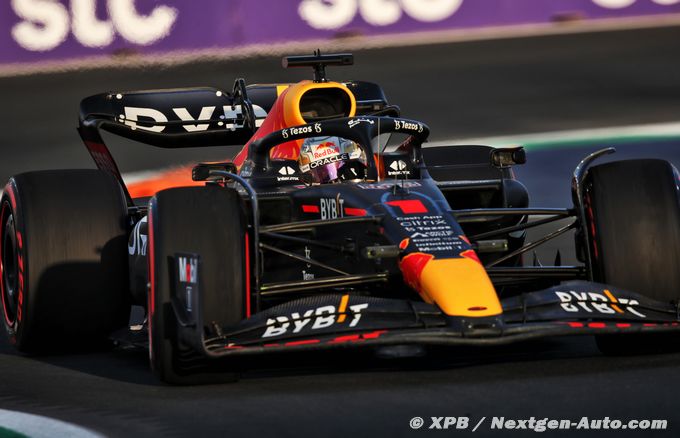 Red Bull F1 est encore un peu derrière