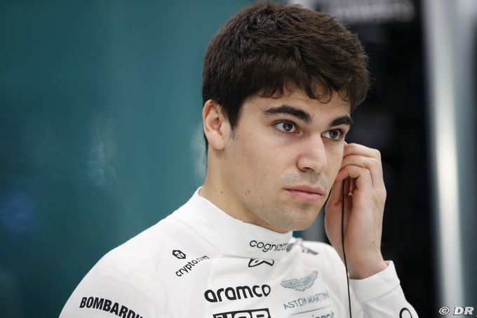 Lance Stroll attends grandfather's