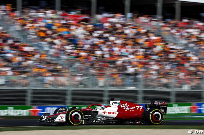 Bottas a vécu 'une bonne course