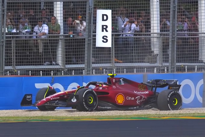 Sainz tire des leçons d'un de (…)