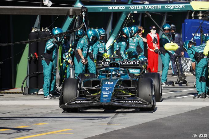 Aston Martin has heaviest car in F1