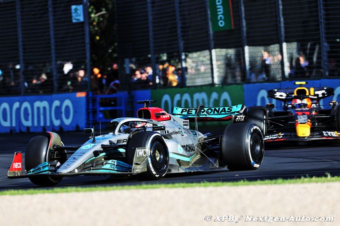 Mercedes F1 nie avoir empêché Russell de