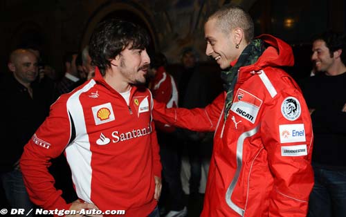 Alonso: A challenge with Valentino? Who