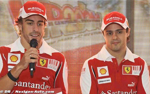Alonso on Massa, Massa on Alonso