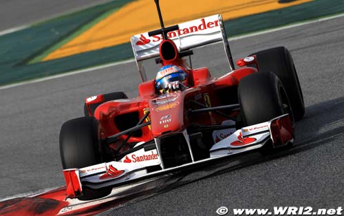 A good day for Alonso in Barcelona