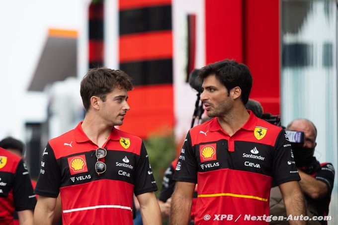 Binotto : Avec Leclerc et Sainz, (…)