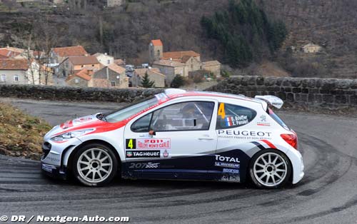 SS7: Bouffier takes lead as snow falls