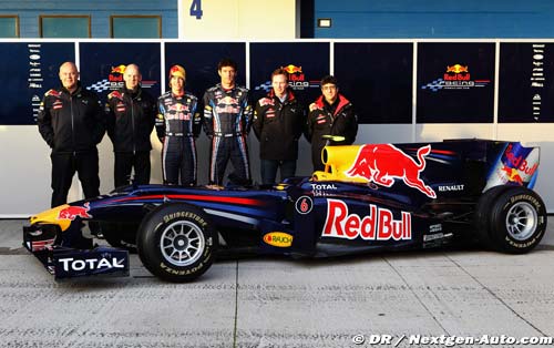 Red Bull confirme sa RB7 pour Valence