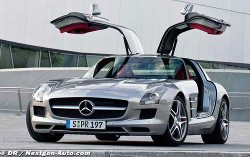 New safety car to be gull-wing SLS AMG