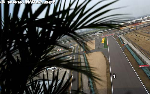 China fixing F1 track due to subsidence