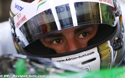 Adrian Sutil est un homme prudent...